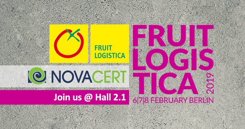 novacert at fruitlogistica 2019